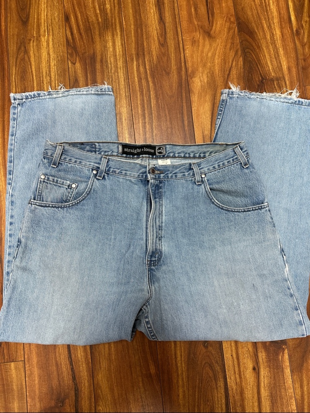Men’s Silver-tab wide leg Levi’s Jeans - 38 x 30